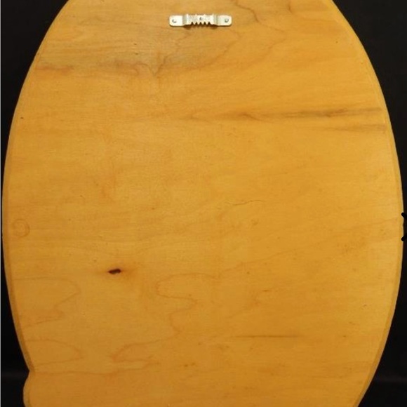 Wooden Intarsia 3D Hand Carved Praying Hands Wall Art - Picture 5 of 6